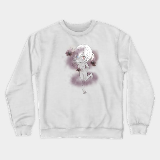 Imp girl Crewneck Sweatshirt by Fotocynthese art